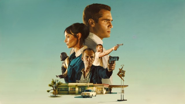 Yuma okrugidagi oxirgi bekat backdrop