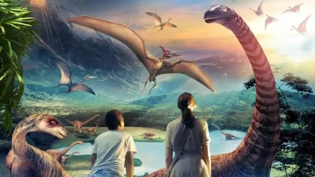 Dinozavrlar oroli backdrop