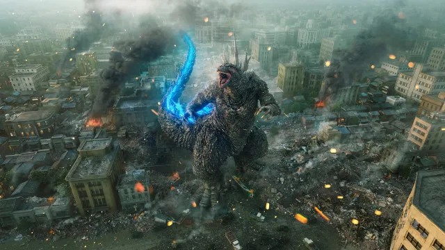 Godzilla: Minus bir backdrop