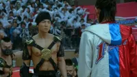 Kung-fu basketbol backdrop