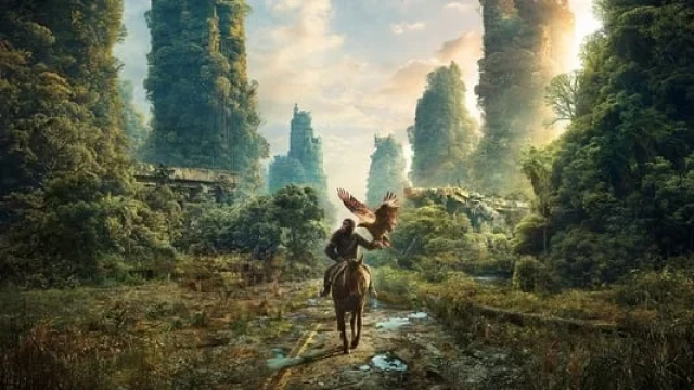 Maymunlar Sayyorasi 4 Yangi qirollik backdrop