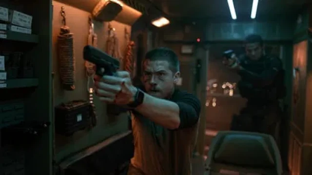 Olov domidagi ko'prik backdrop