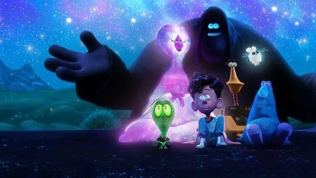 Orion va zulmat / Orion va qorong'ulik backdrop