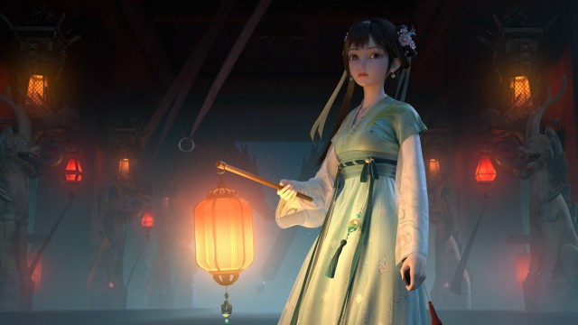 Pari va oq kit / Feya va oq kit backdrop