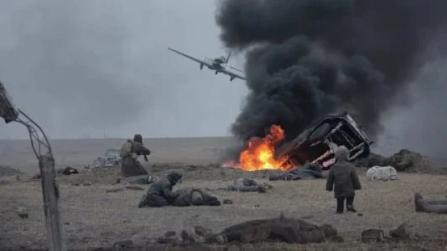 Havodagi jang / Samodagi jang / Osmondagi urush backdrop