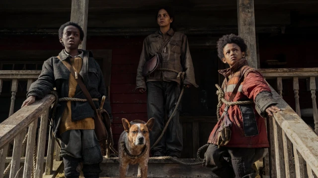 O'rmon qa'ridagi kulba / Yo'qotilgan joy backdrop