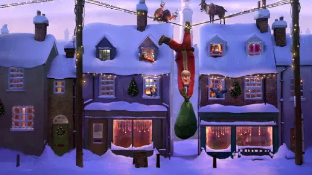 O'sha yangi yil backdrop