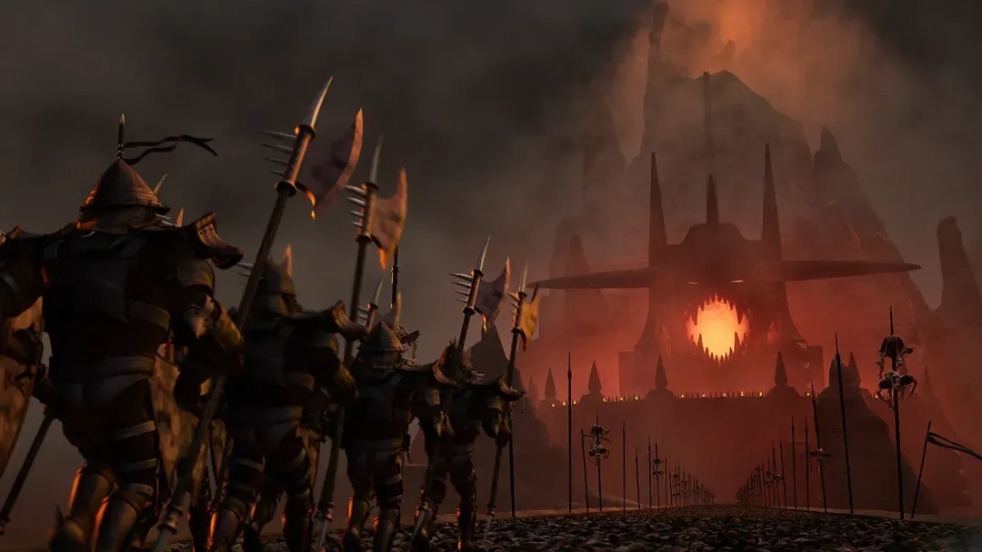 Varvar Ronal / Ronal Barbaren backdrop