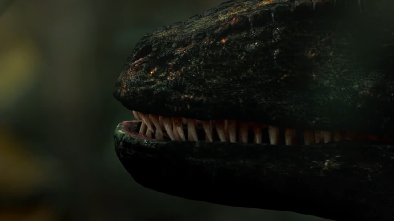 Yura davri dunyosi bog'iga qaytish backdrop