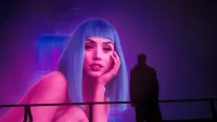 Tig' ustida yuguruvchi 2049 backdrop