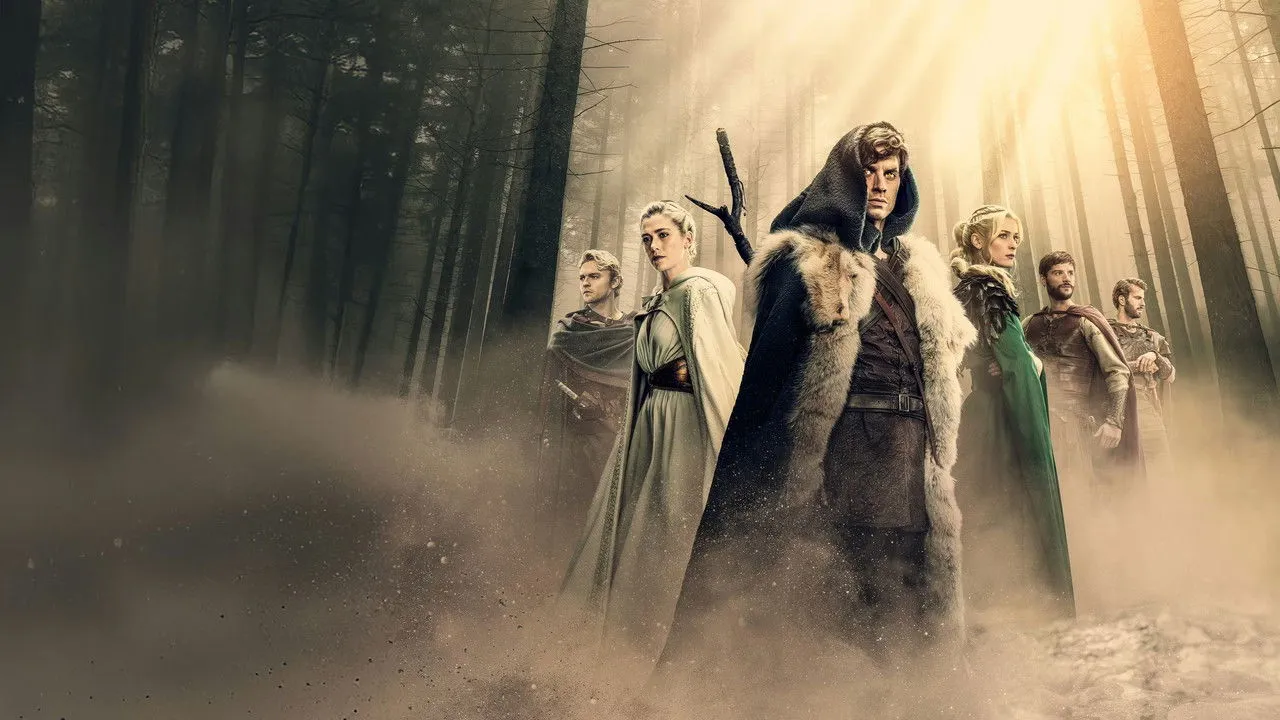 Merlinning yuksalishi / Merlin serial backdrop