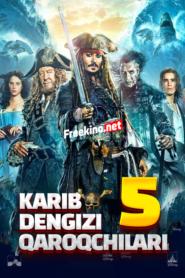 Poster of Karib dengizi qaroqchilari 5 Murdalar ertak aytmaydi movie