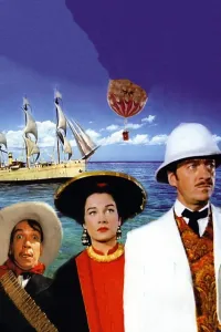 Dunyo bo'ylab 80 kun (1956) poster