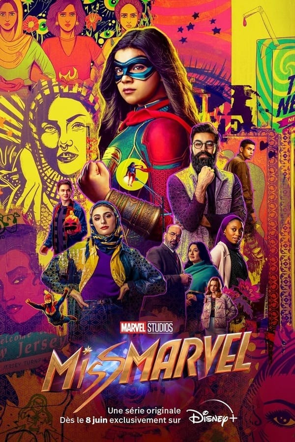 Miss marvel / Marvel xonim Serial Poster