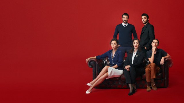 Poster of Qirmizi xona TV series